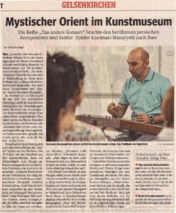 Kioomars Musayyebi Zeitung Gelsenkirchen